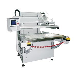 Flat Screen Printer With Sliding Table