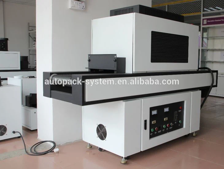 Flat UV drying machine