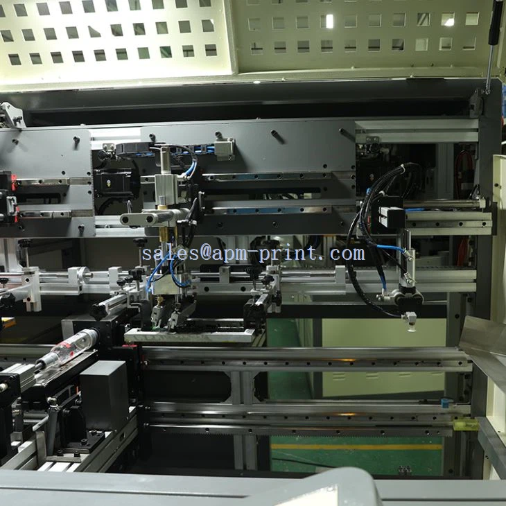 Full Servo Multi Color Automatic Cylindrical Round Registration Silk Screen Printing Machine, Screen Printing Equipment