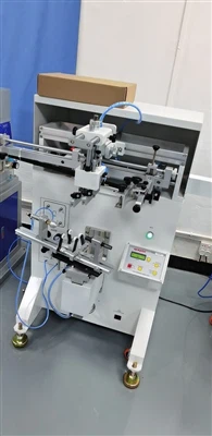 Semi Auto Clindrical Screen Printer Has Been Shipped To New Zealand